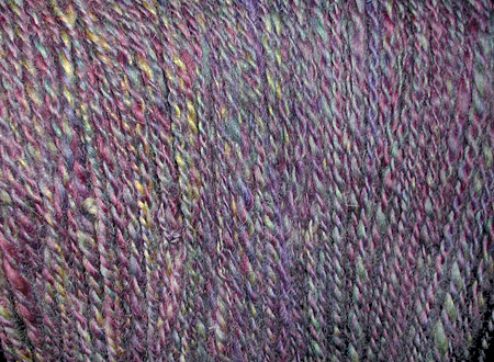 leicester yarn multi colored