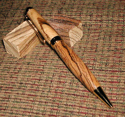 hand turned pen