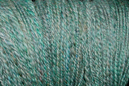 Teal Mystery Roving